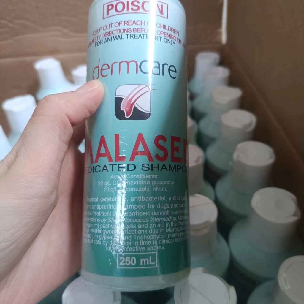 Jual 【1 botol-250ML】Malaseb Medicated Shampoo for Dogs & Cats Anti-Mite ...