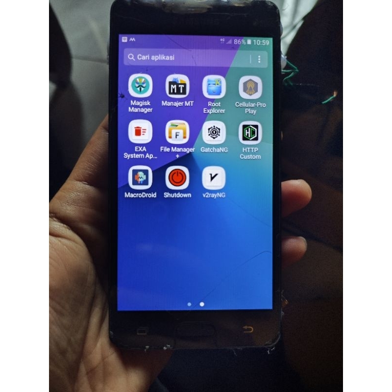Jual HP MODEM SAMSUNG J2 PRIME SUDAH ROOT MAGISK DAN BISA BAGIKAN VPN ...