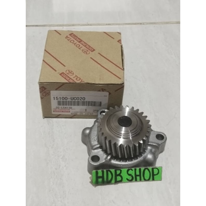 Jual pompa oli mesin forklift toyota 8 fd 20/25/30 engine 1 DZ II