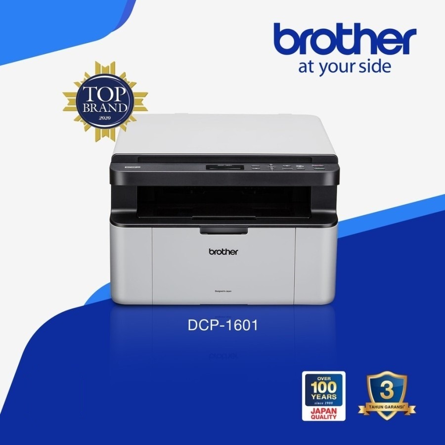 Printer Brother DCP-1601 Laser Mono Multifungsi - Resmi (2)