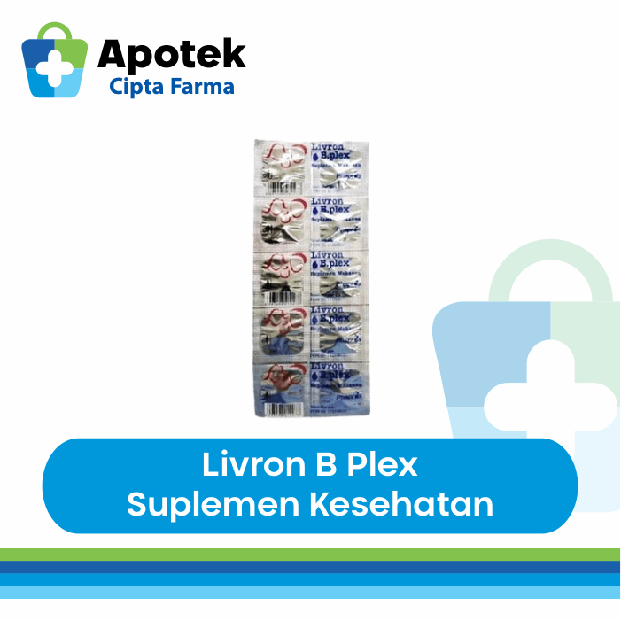 Jual Livron B Plex Multivitamin Vitamin B Kompleks Vitamin B Complex ...