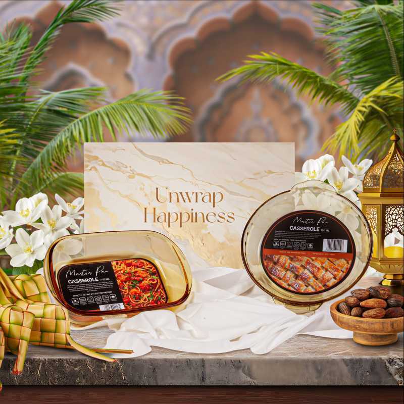 Jual MASTER PAN Iftar - Kitchen Essentials Gift Set 2pcs Master Glass ...