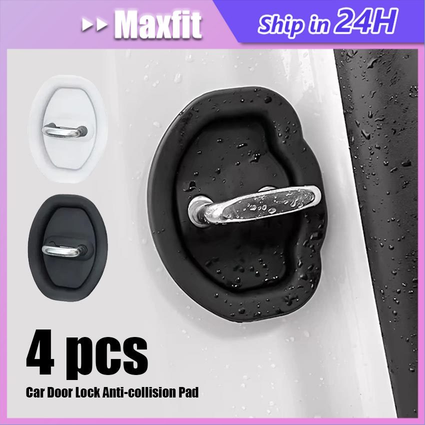 Jual 4 Pcs Car Door Lock Cover Pelindung Kunci Pintu Mobil Bahan ...