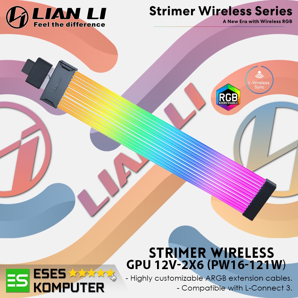 Jual PSU Extension LIAN LI PW16-121W Strimer Wireless 16-12 GPU 12V-2x6 ...