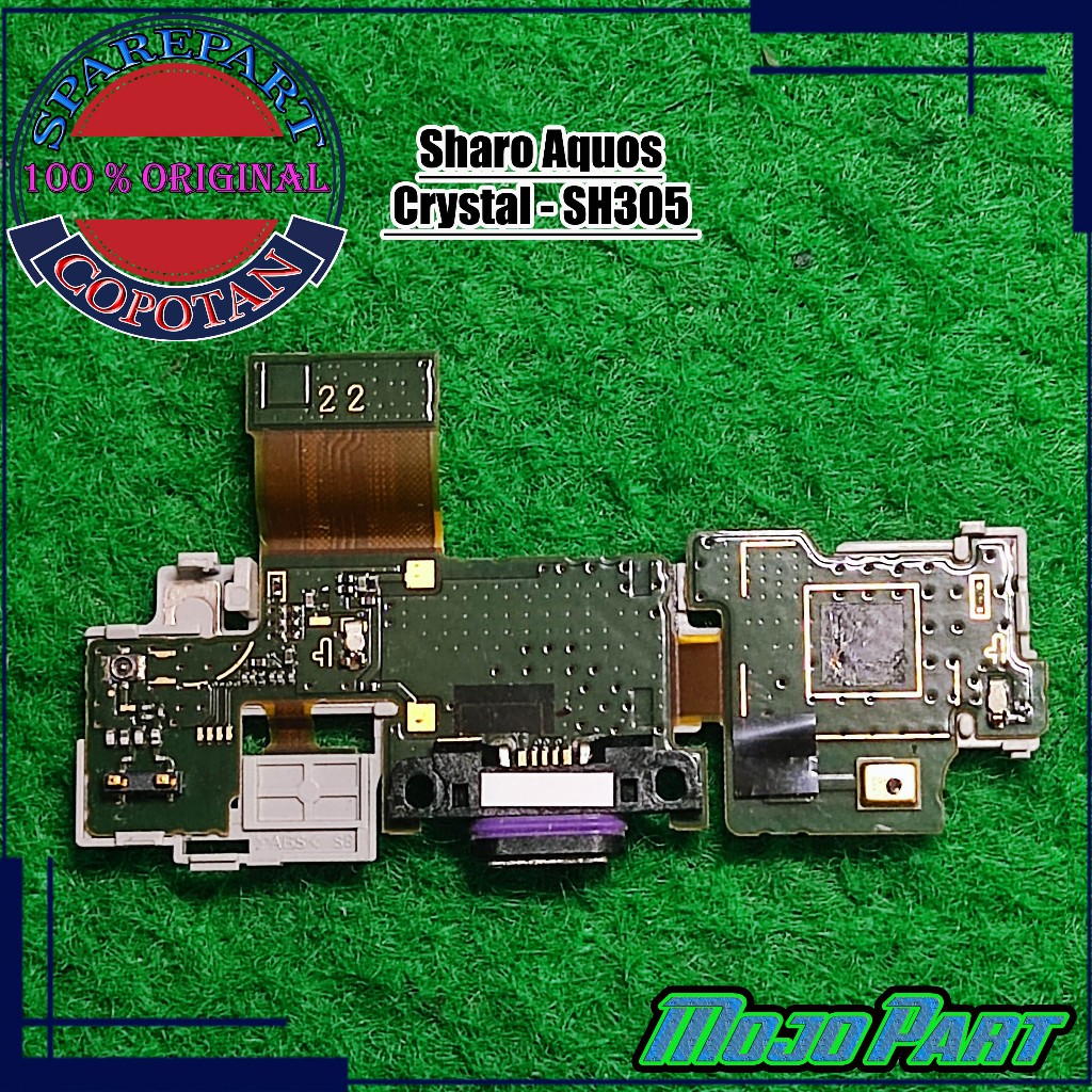 Jual Sharp Aquos Crystal - SH305 Papan konektor cas pcb board charger ...