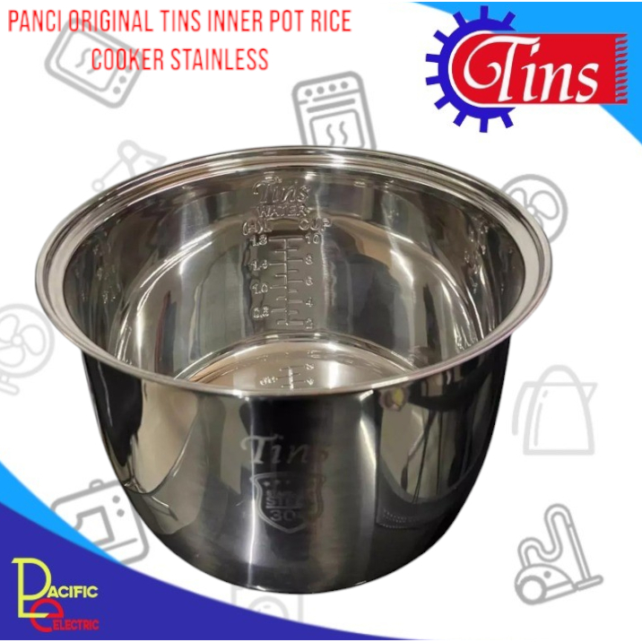 Jual PANCI 1,8L 15CM ORIGINAL TINS INNER POT RICE COOKER STAINLESS