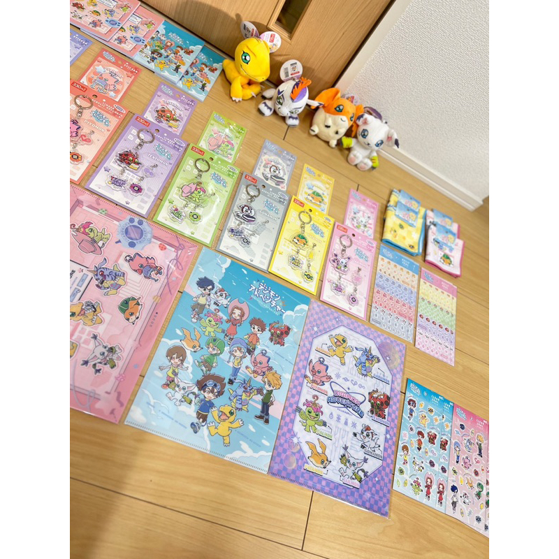 Jual Digimon merchandise plush acrylic keychain totebag digimon ...