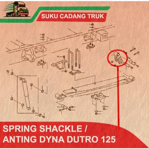 Jual BONUS BUSHING | Spring Shackle Rear / ANTING / AYUNAN PER BELAKANG ...