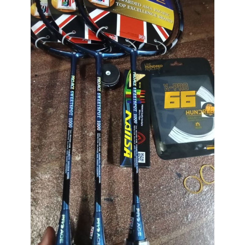 Jual Raket Batminton PROACE SWEET SPOT 1000 Original | Shopee Indonesia