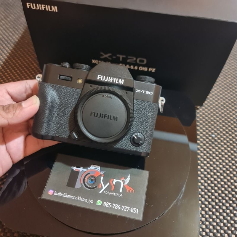 Jual KAMERA FUJIFILM X-T20/XT20 BODY ONLY FULLSET LIKE NEW GARANSI ...