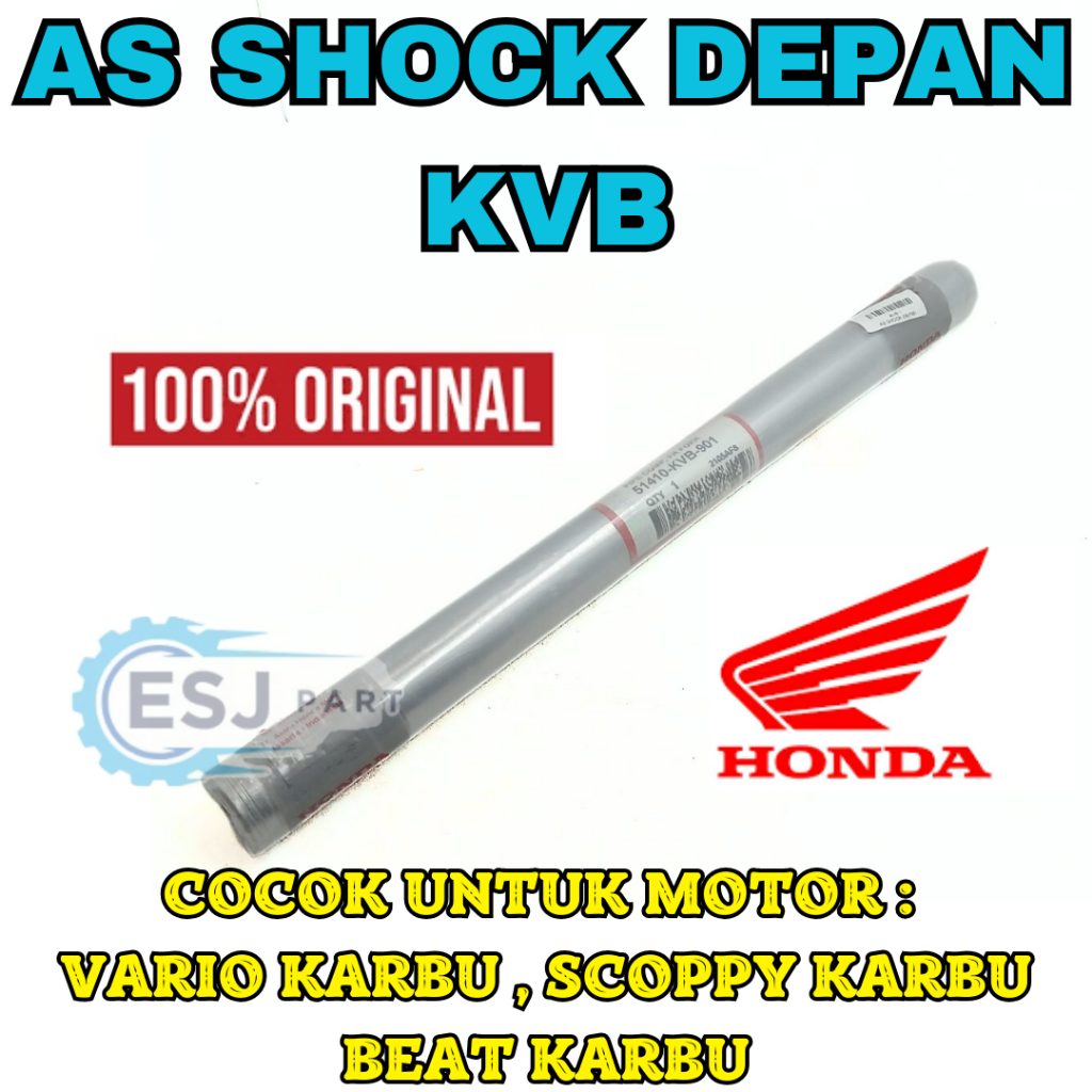 Jual AS SHOCK DEPAN KODE-KVB COCOK UNTUK MOTOR BEAT KARBU,SCOPPY KARBU ...
