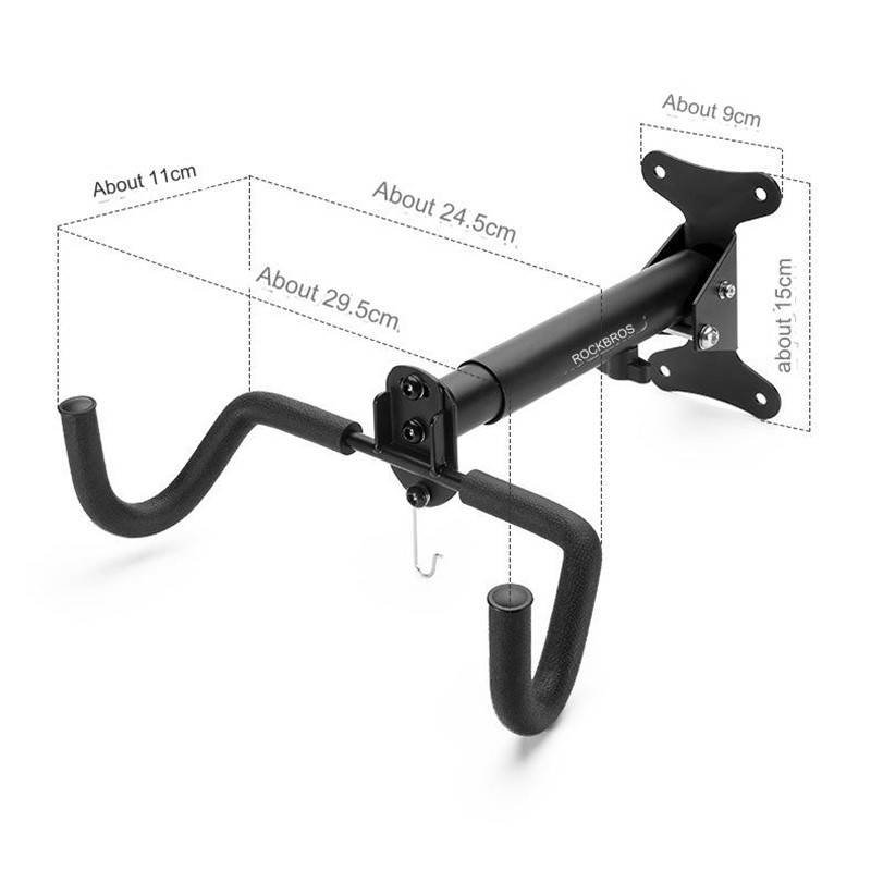 Jual Standar Dinding Sepeda Retractable Bicycle Wall Rack Storage ...