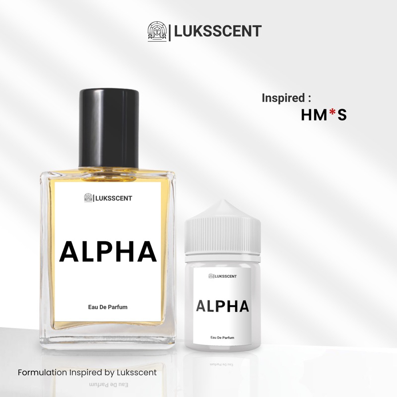 Jual Parfum Pria Wanita ALPHA Inspired HM*S Perfume Luksscent Aroma ...