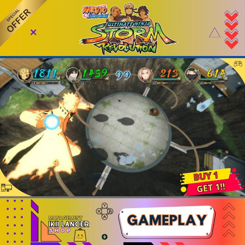 Jual Naruto Storm Revolution - PC LAPTOP GAMES - ORIGINAL WINDOWS ...