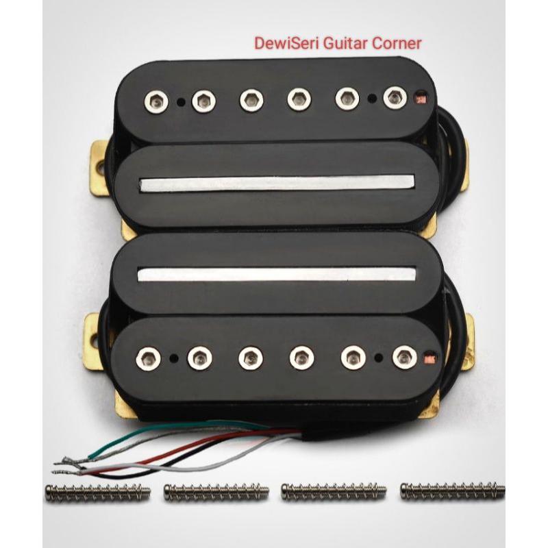 Jual Gitar Pickup Humbucker model Dimarzio Crunch Lab Neck & Bridge ...