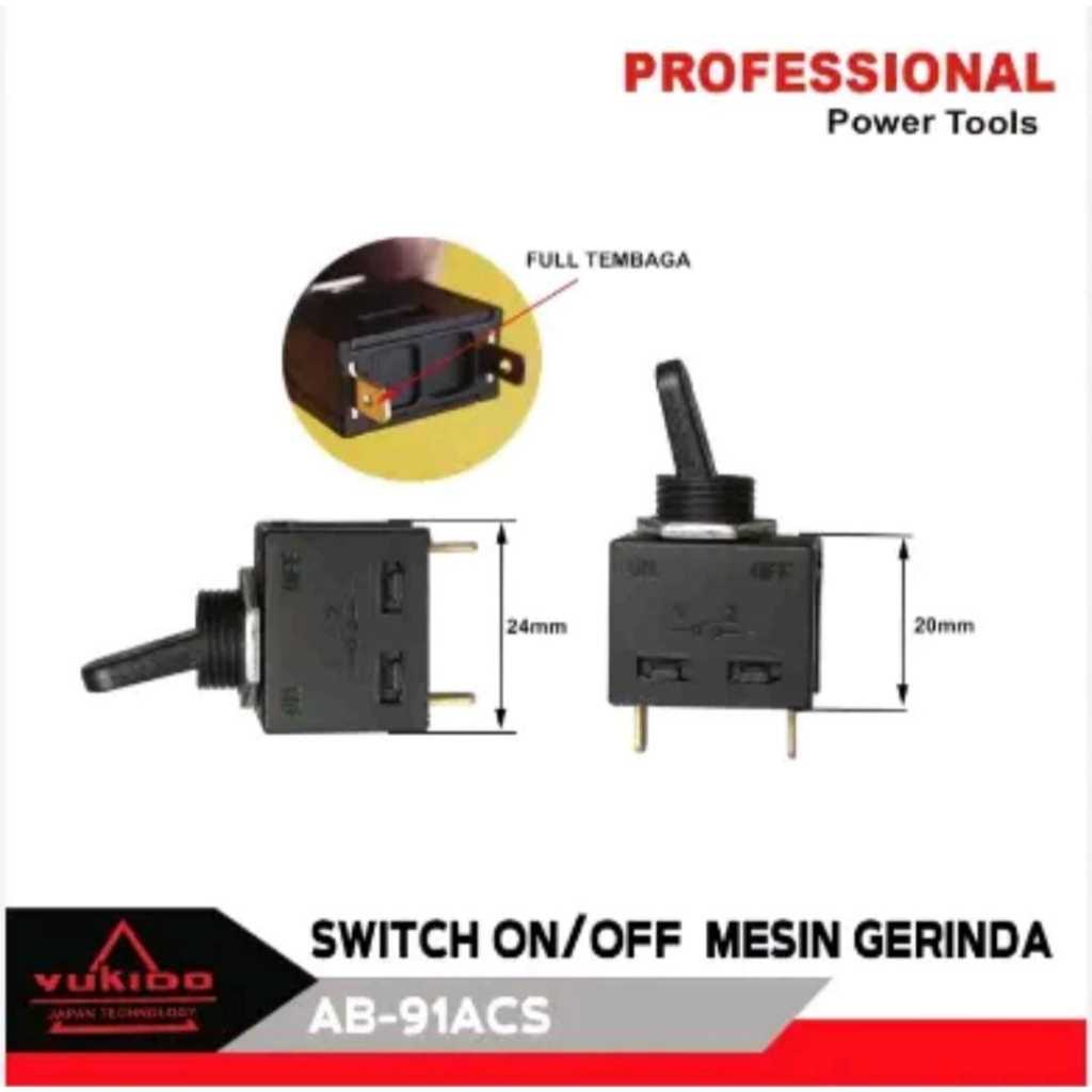 Jual Saklar on off mesin gerinda universal bisa digunakan disemua mesin ...