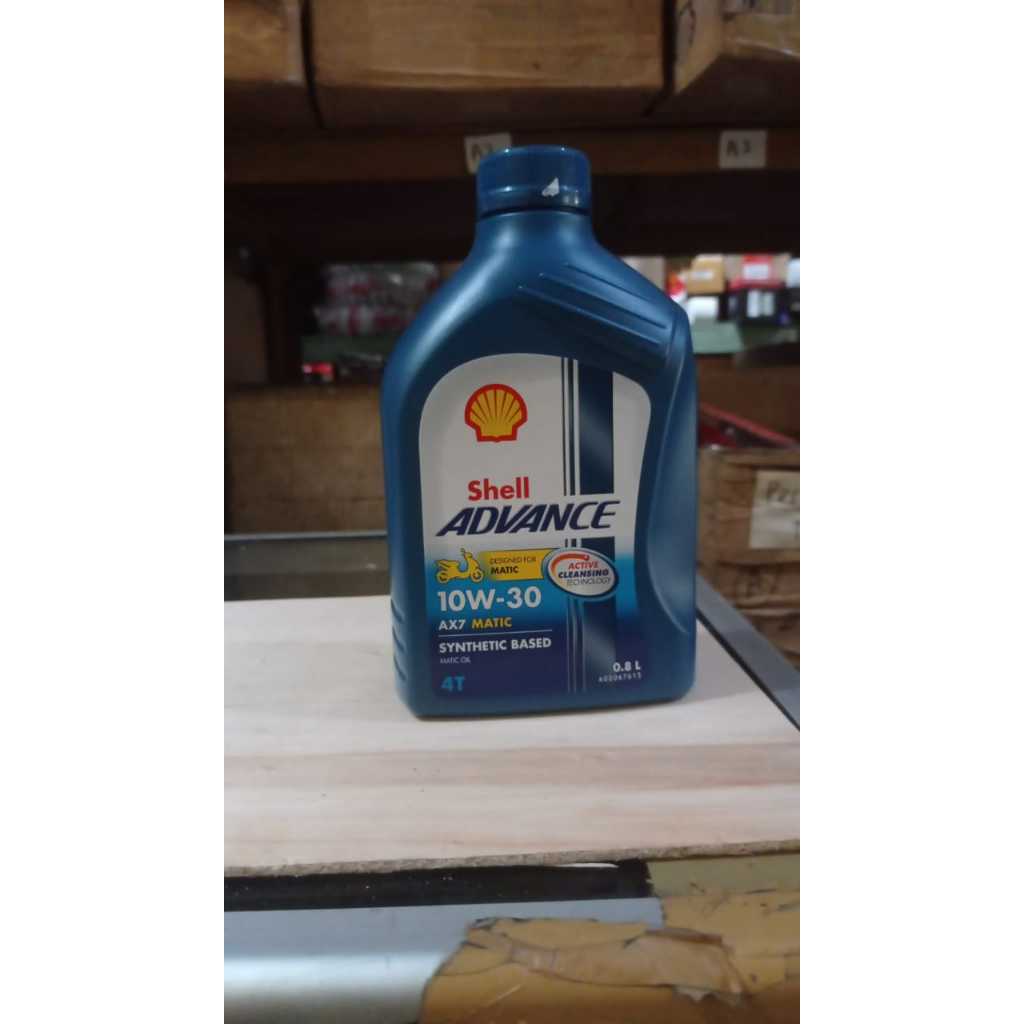 Jual Shell Advance Synthetic Based Oil 10W-30 Ax7 Matic | Shopee Indonesia