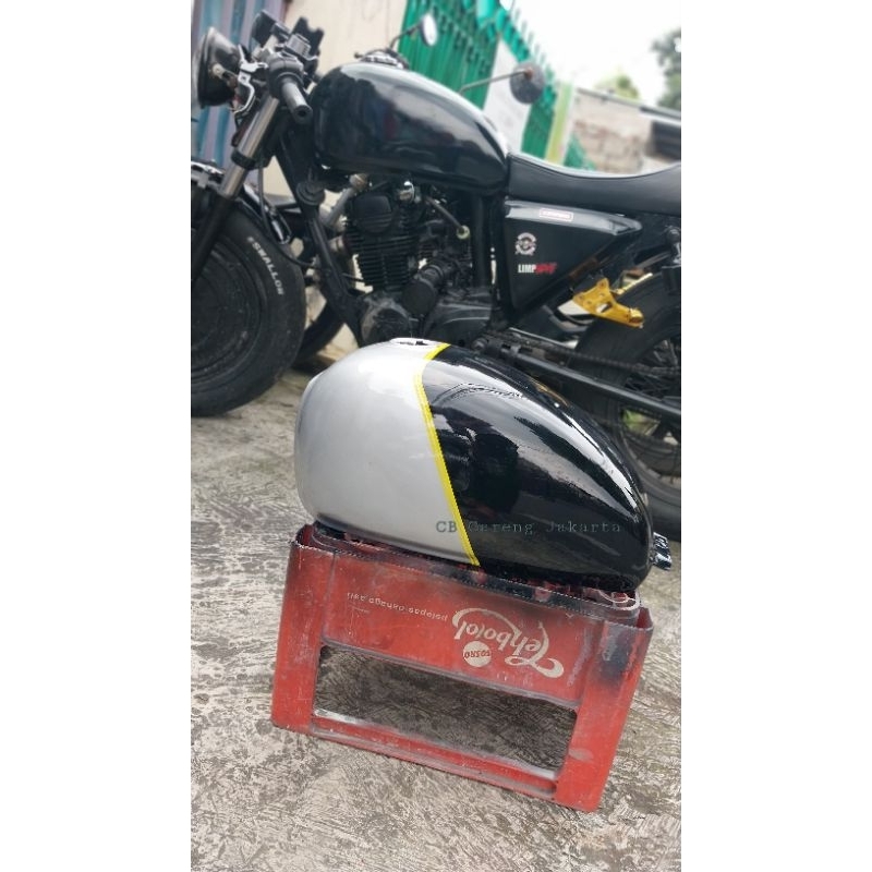 Jual Tangki Cafe Racer Caferacer Motor Custom | Shopee Indonesia