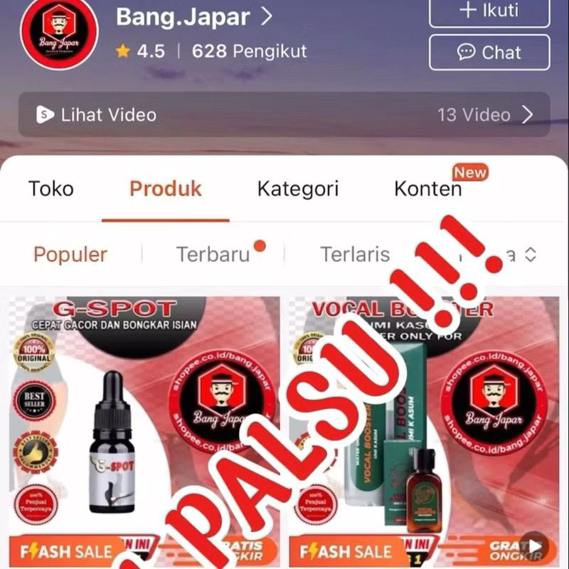 Peringatan Penipuan 1