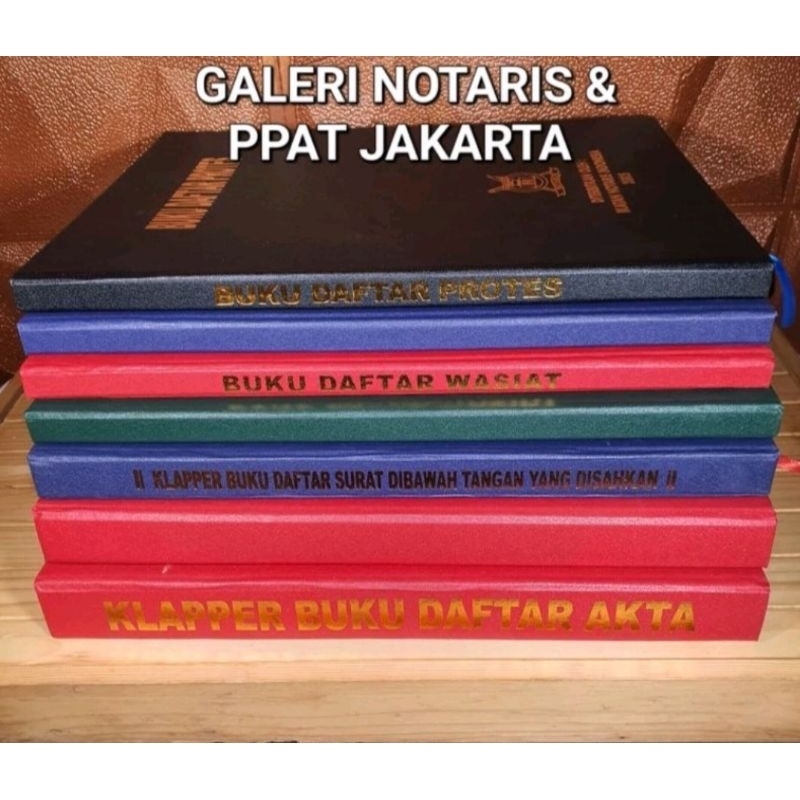 Jual BUKU WAJIB NOTARIS BUKU PROTOKOL NOTARIS | Shopee Indonesia