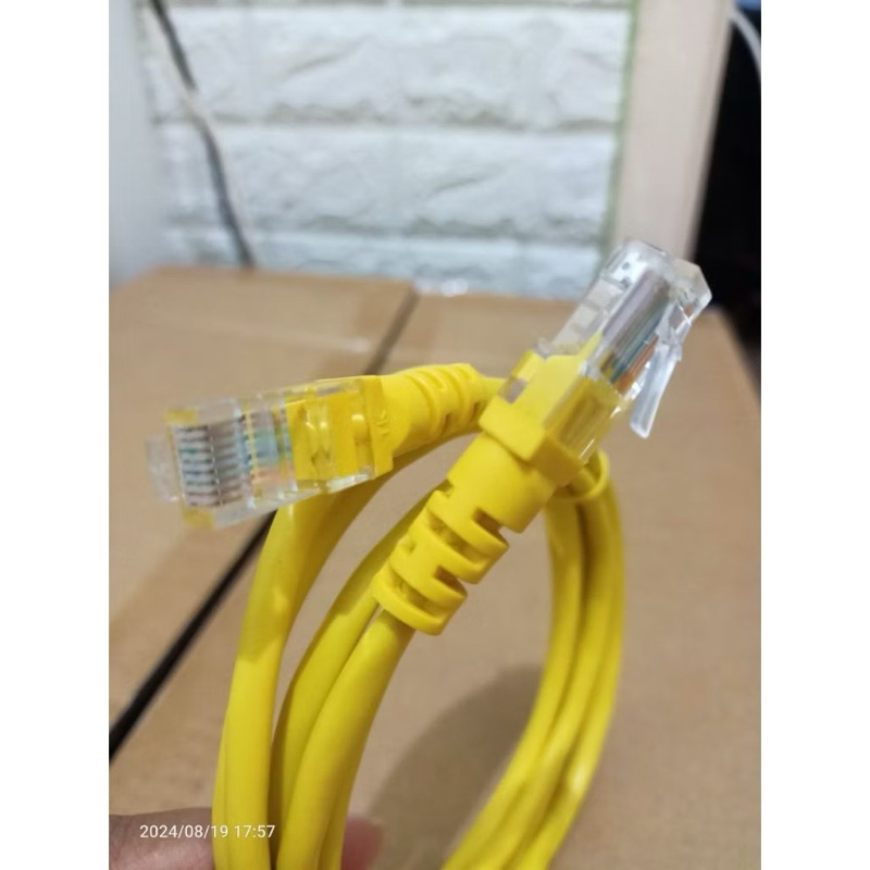 Jual Kabel Lan RJ45 8pin 1,5 meter lan Cable RJ45 panjang 1.5 meter ...