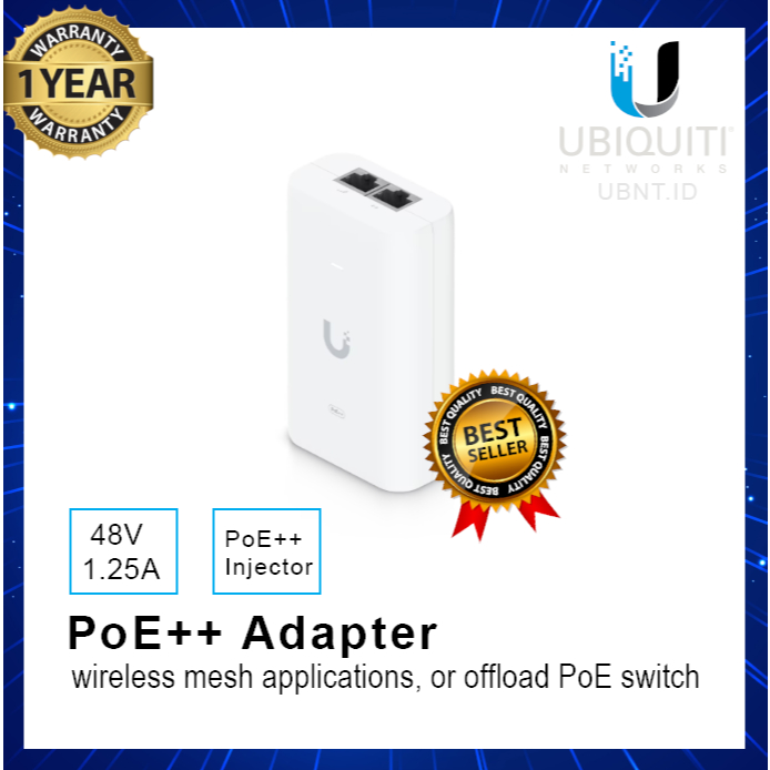 Jual Ubiquiti PoE++ Adapter | Shopee Indonesia