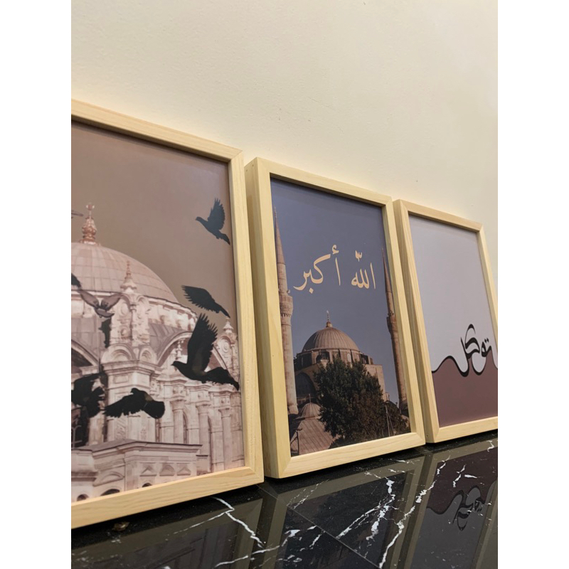 Jual Poster Frame kayu Minimalist - Custom Gambar dan Berbagai Ukuran ...
