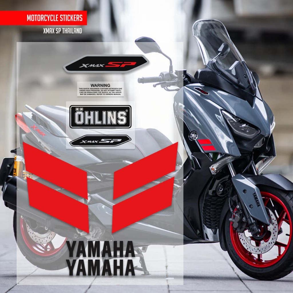 Jual Sticker Set Motorcycle Yamaha XMAX SP 300 Thailand | Shopee Indonesia