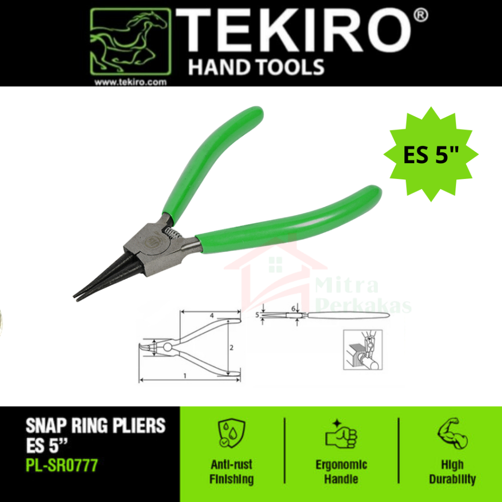 Jual Tekiro Tang Snapring 5 inch EB IB ES IS Tang Spie Tang Snap Ring 5 ...