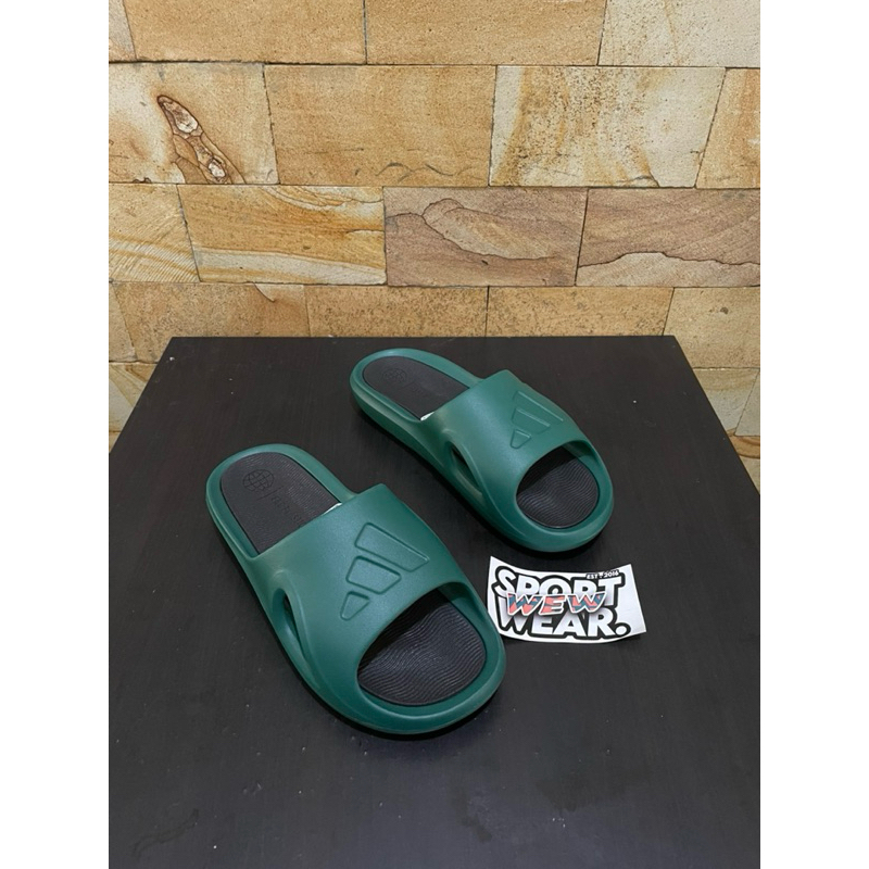 Jual Sandal Adidas Adicane Slides Unisex Green Art IF6905 | Shopee ...