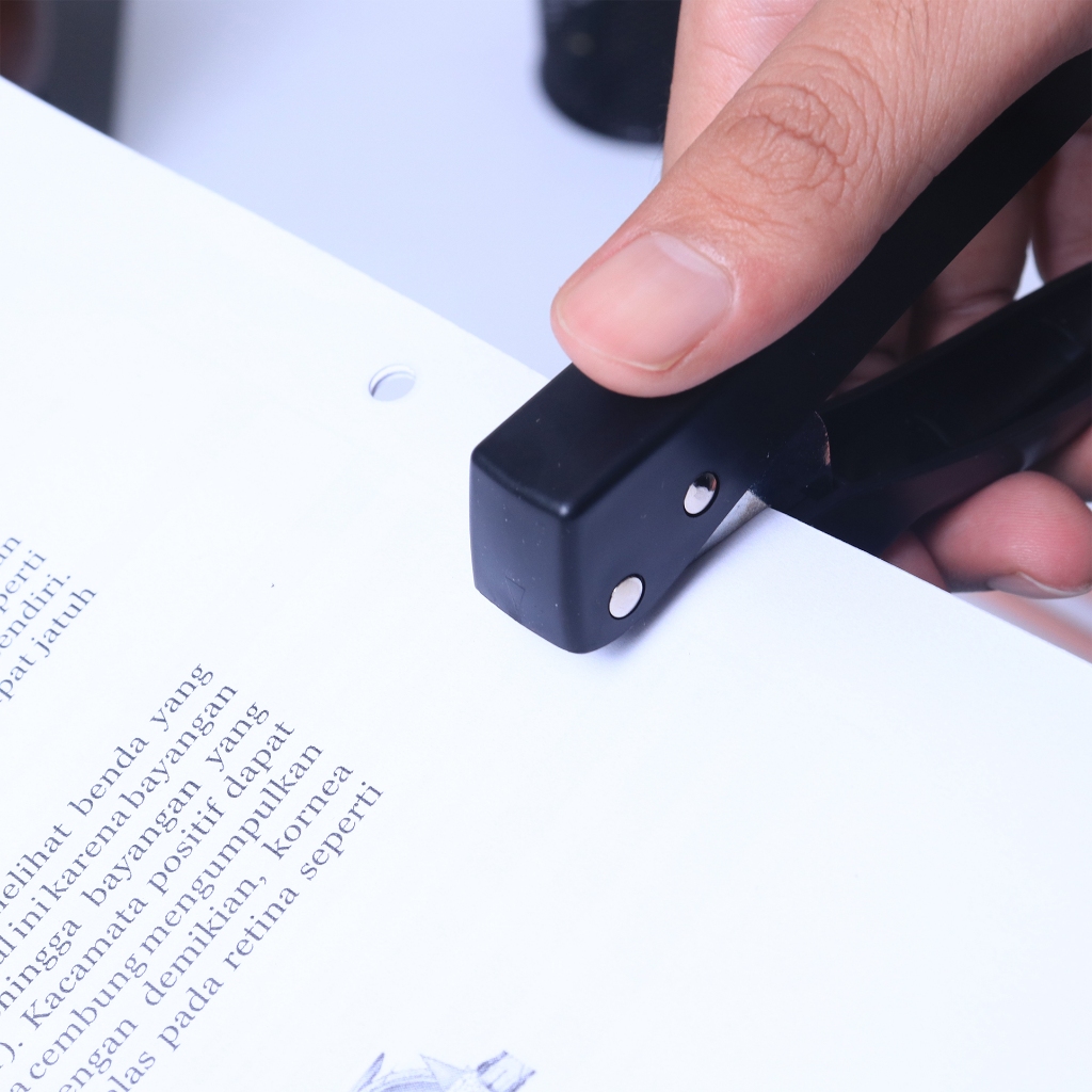 Bantex Pembolong Kertas 1 Lubang / Punch / Perforator Kapasitas 10 Lembar BD6101 (4)