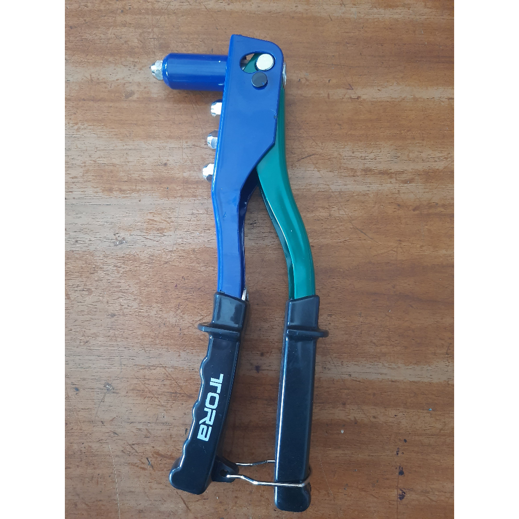 Jual TORA Tang Rivet - Hand Riveter Blue Green Handle ukuran 9 Inch ...