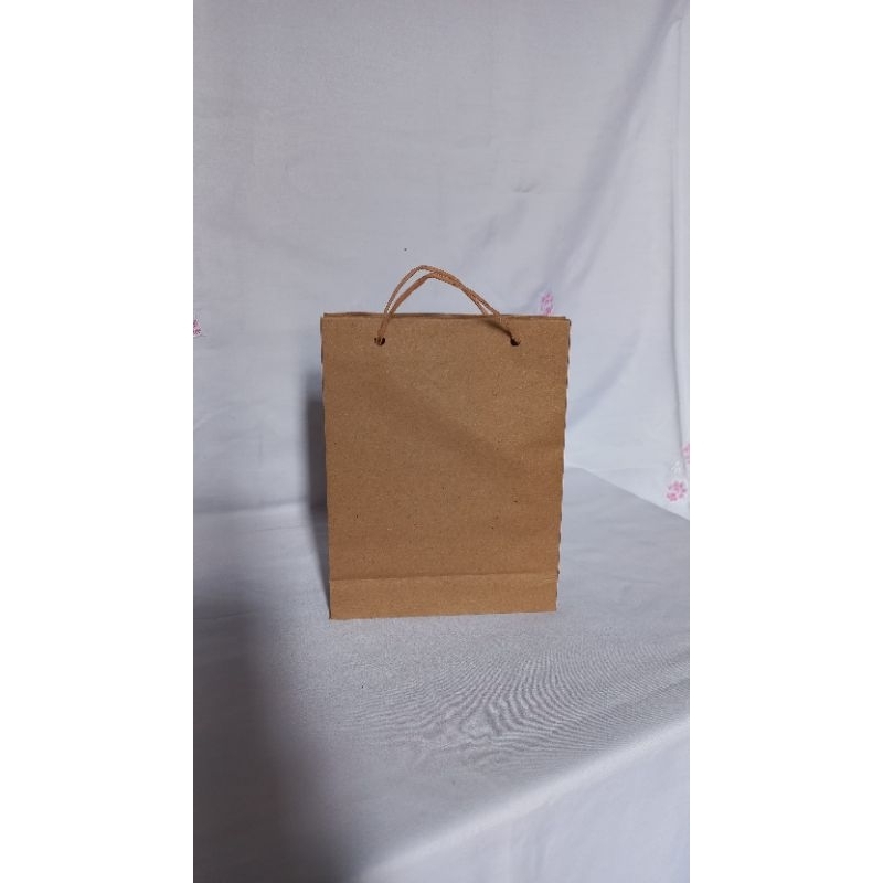 Jual (ECER)PAPER BAG/TAS KERTAS/TAS SOVENIR POLOS UKURAN KECIL 18*14*5 ...