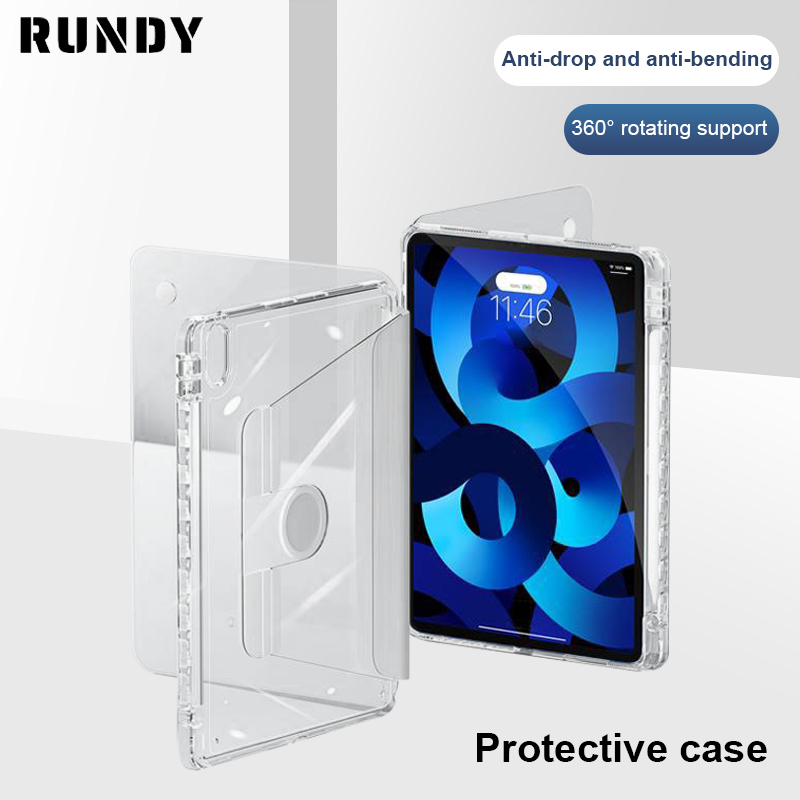 Jual RUNDY COD Acrylic fully transparent Casing iPad For iPad Air 4 Air ...