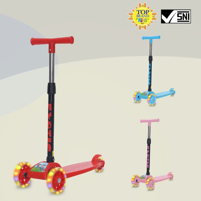 Jual BONUS BELL Sekuter otoped anak pmb s01 mainan anak scooter