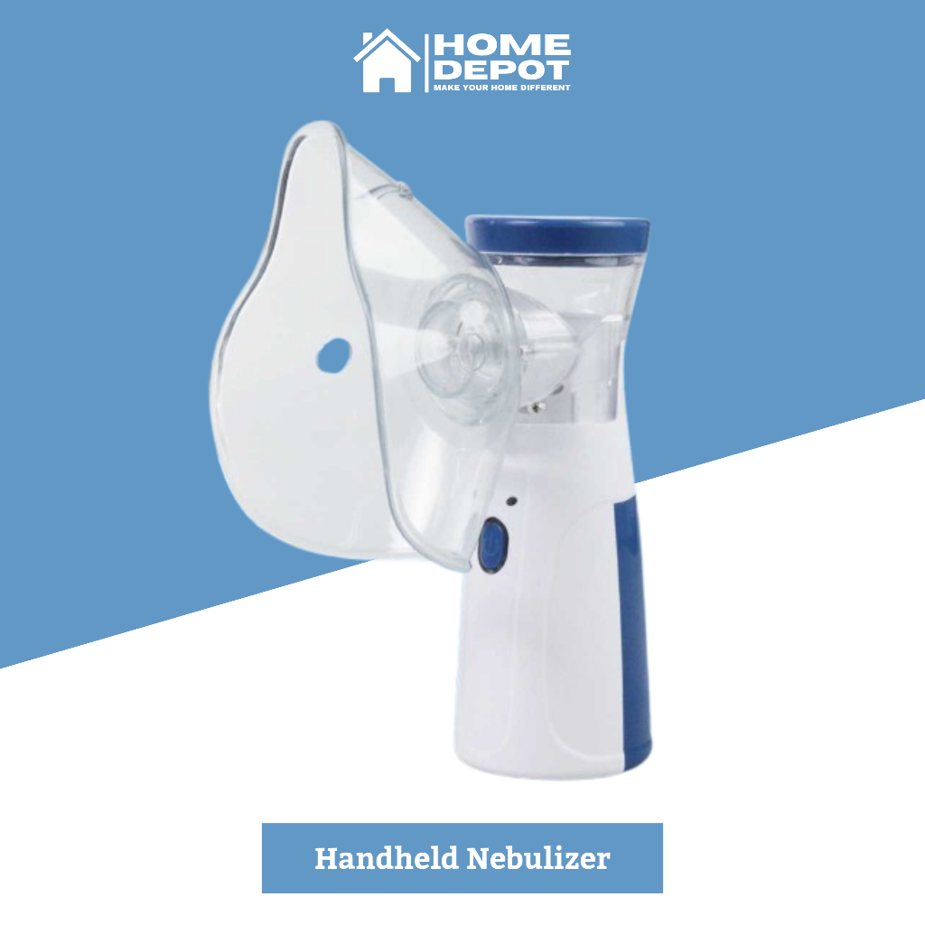 Jual Alat Terapi Pernapasan Handheld Inhaler Nebulizer Machine | Shopee ...