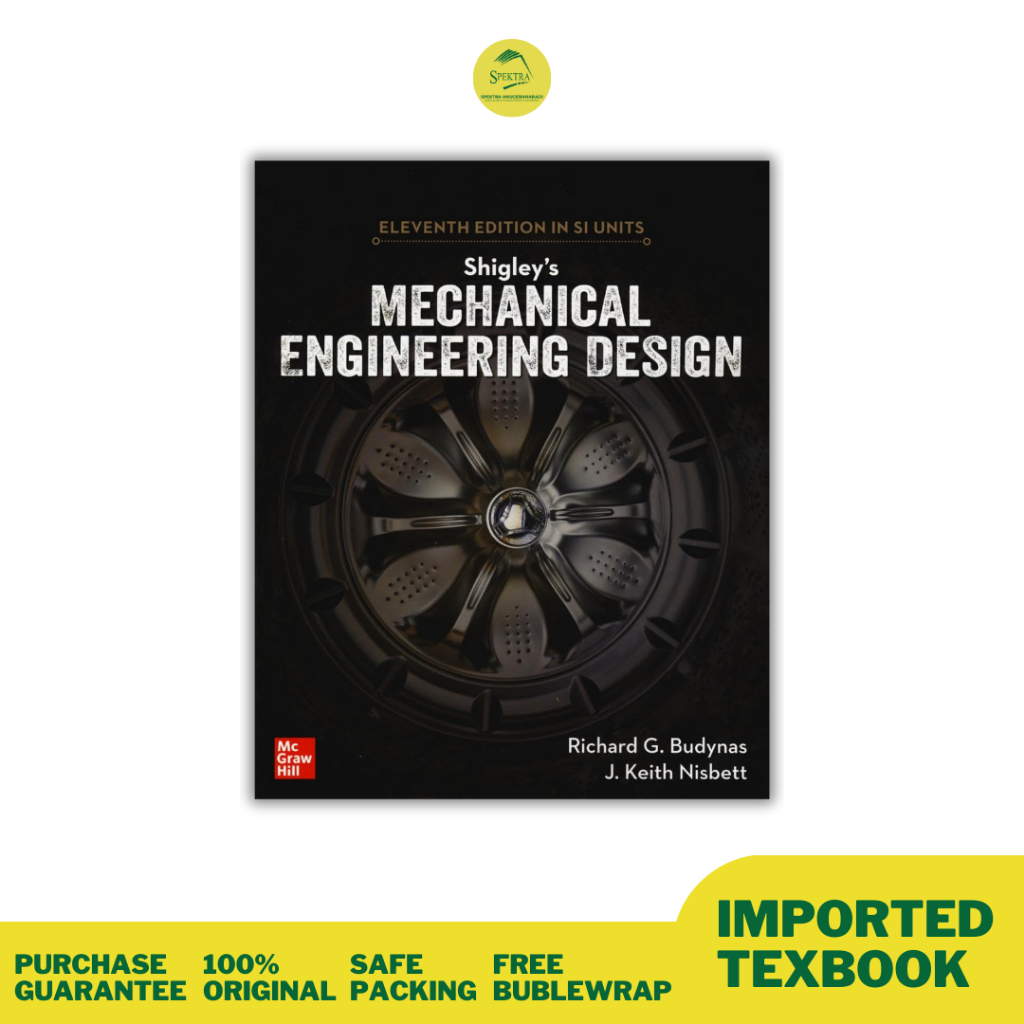Jual Buku Shigley's Mechanical Engineering Design 11th Editio ...