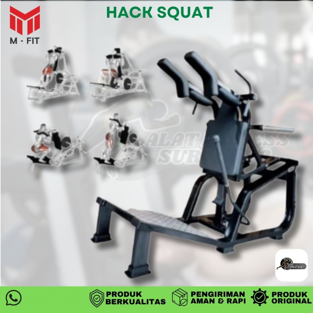 Jual Alat Fitness Komersil Custom Hack Squat Machine | Shopee Indonesia