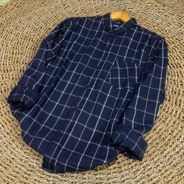 Kemeja Flanel Pria Lengan Panjang Slimfit Premium Pola Unisex