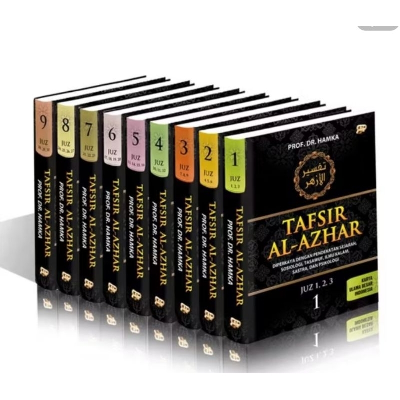 Jual [Original] Buku Tafsir Al Azhar Lengkap 9 jilid Juz 1 - 30 HC by ...