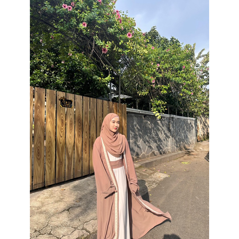 Jual Naziya abaya,abaya 2 in 1,abaya premium Gamis wanita premium ...