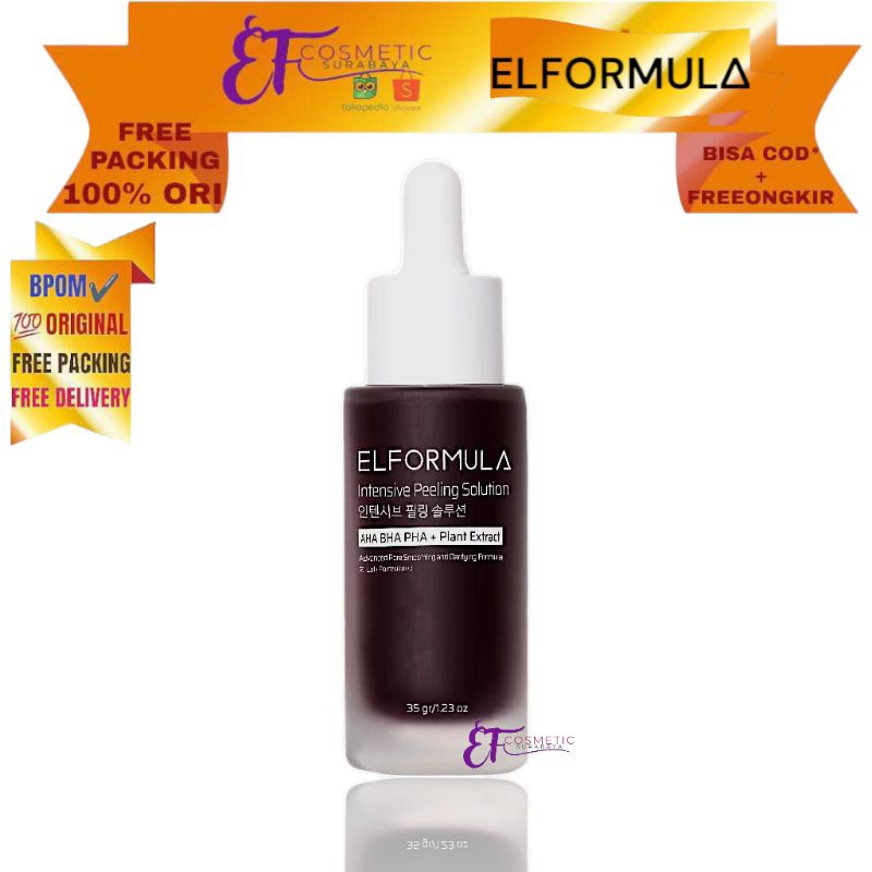 Jual ELFORMULA Intensive Peeling Solution AHA BHA PHA+Plant Extract ...