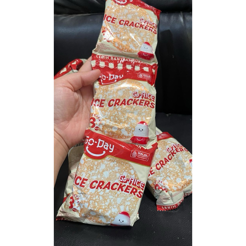 Jual Go Day Rice Crackers 16gr x 10 Pcs – Snack Beras Renyah & Sehat ...