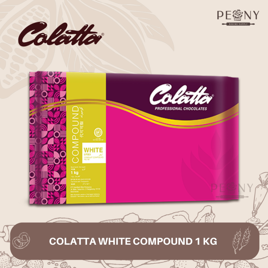 Jual COLATTA COKLAT COMPOUND WHITE 1 KG| DCC WHITE 1 KG | Shopee Indonesia