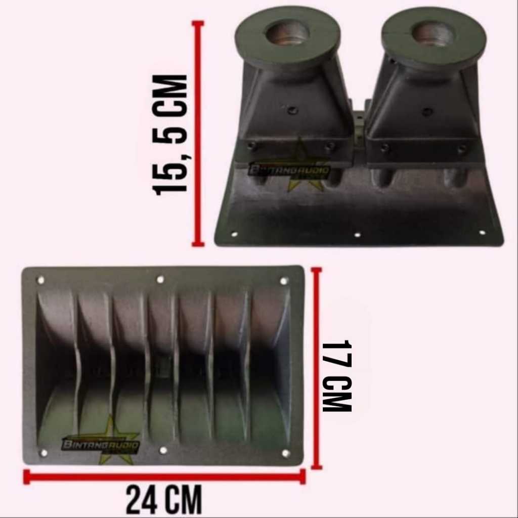 Jual Horn Twiter JBL Line Array Ukuran 17x24 cm Double Exit 2x1inch ...