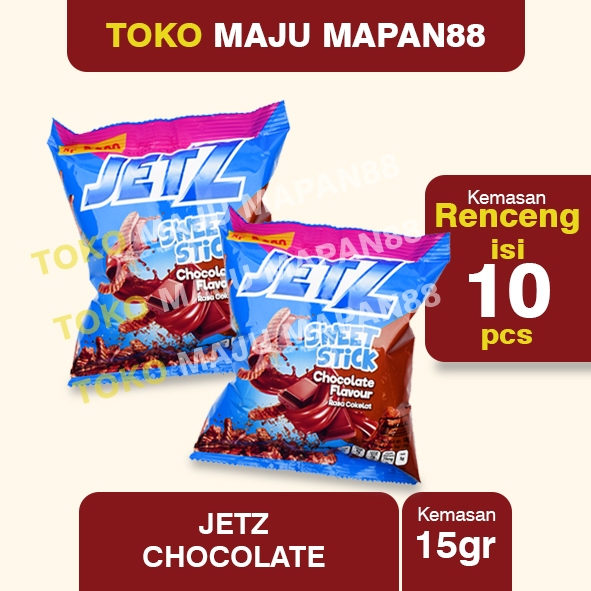 Jual JetZ Chocolate 15gr isi 10pcs (FREE 1PCS) | Shopee Indonesia