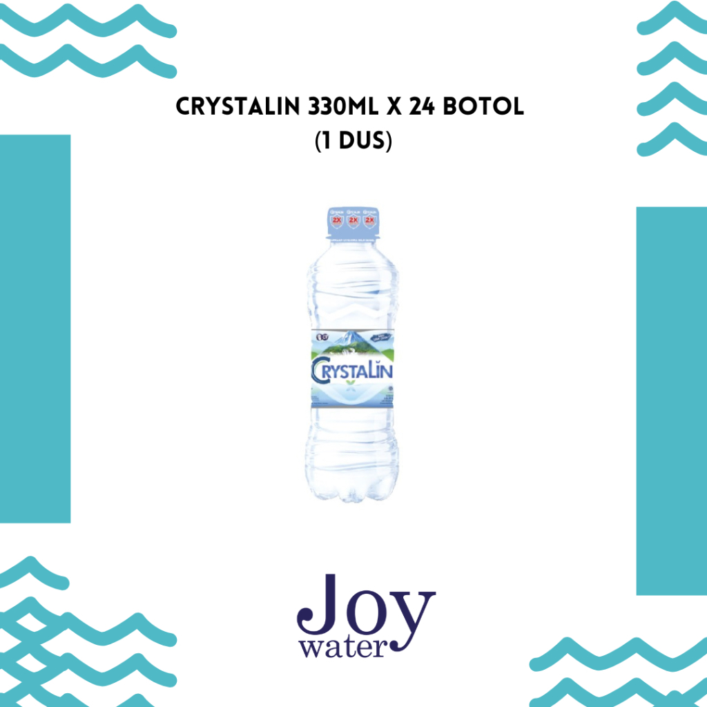 Jual Crystalin Air Mineral 330 ml x 24 botol DUS Crystalline | Shopee ...