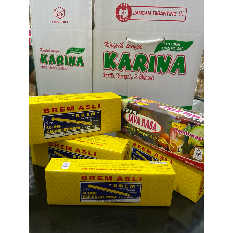 Jual BREM SULING GADING | BREM JAVA RASA MADIUN | OLEH OLEH KHAS MALANG ...