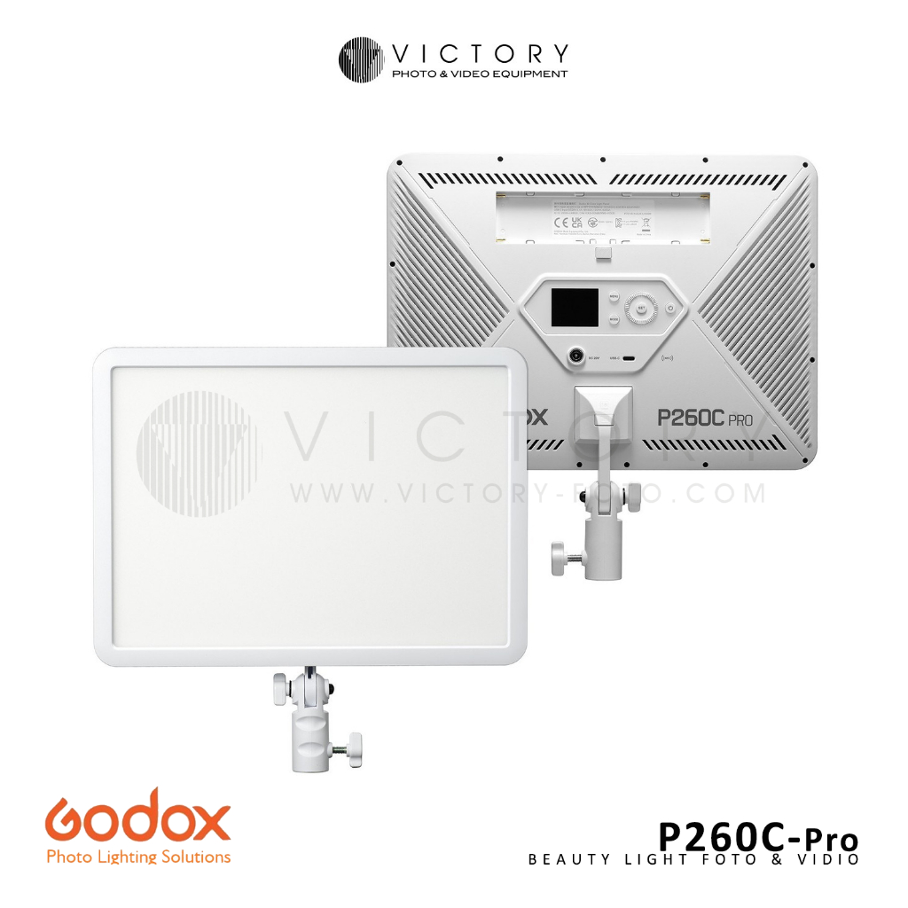 Pannello LED Godox ES45 2500 Lumen – Luce Regolabile 2800-6500K, Controller Magnetico, Perfetto Per Streaming E Vlog - 2