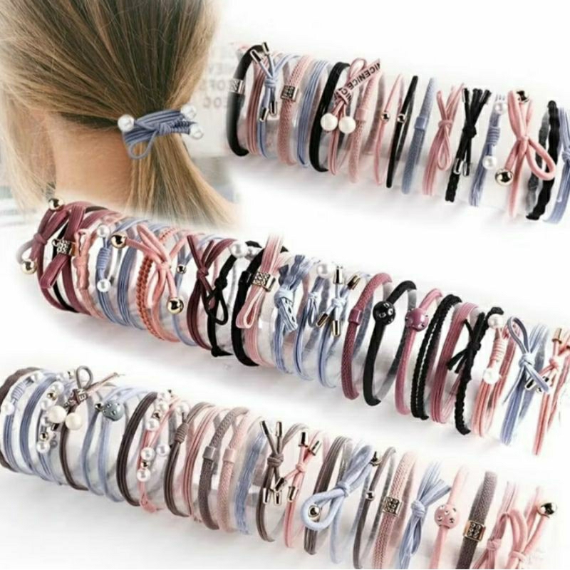 Jual Ikat Rambut Isi 12pcs | Shopee Indonesia